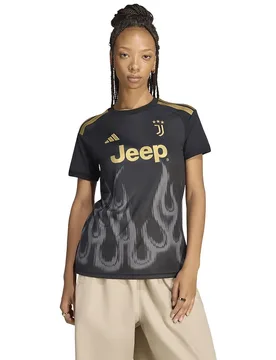 T-shirt à Manches Courtes Third Juventus 26/27 Jersey Black XS - Adidas - FashionsVida