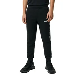 Pantaloni Ess+ Tape Black 7-8 Anni