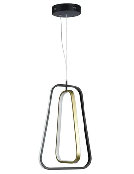 Suspension Led 36w 2700k 4500 Lumens Black / Golden / Black One Size