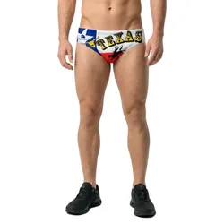 Texas Swimming Brief Multicoloured S Men