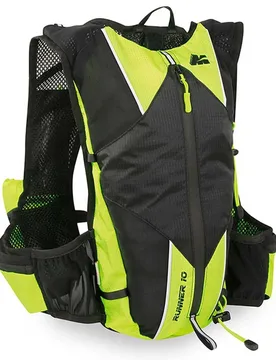 Runner 2022 10l Backpack Black / Green One Size Men,Women - Marsupio - FashionsVida