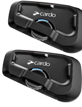 Coppia Interfoni Moto Bluetooth FREECOM 4x DUO - Doppi taglia un