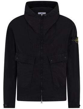 Hooded Jacket with Anti-drop LIGHT COMPACT TOUCH POLY-TC