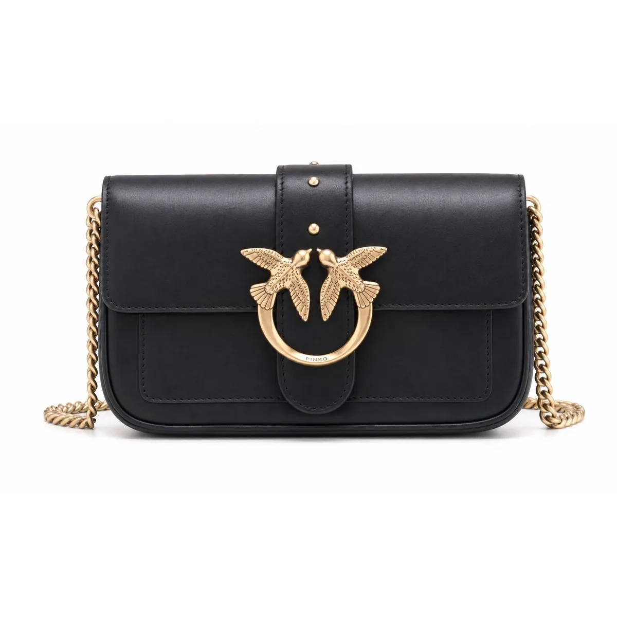 Pinko Borse... Nero gold - PINKO - FashionsVida