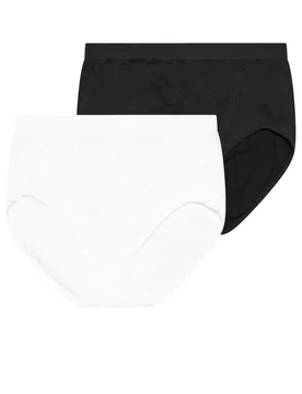 Pack Seamless Light Control Full Briefs - Multicolor - Size: 18-20 - Yours - FashionsVida