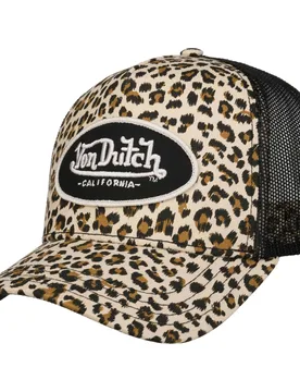 Leo Print Trucker Cap by - beige - Damen - Size: One Size - Von dutch - FashionsVida