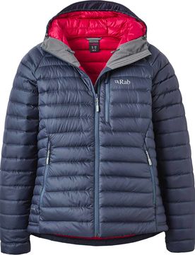 Warme Stepp-Und Daundenjacke – Damen / Frau – Microlight Alpine Jacket W Microlight Alpine Jacket W Steel für Damen Größe S
