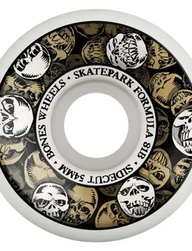 Roues De Skateboard Skatepark Formula P5 Sidecuts 4 Unités Off White 56 mm/81B unisex