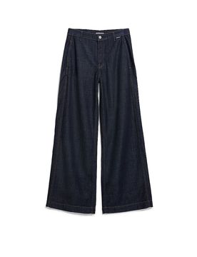 Jeans Wide Leg ASTRAEAAS dunkelblau 30/L32 damen