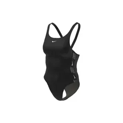 Badeanzug, Damen Swim Fusion Logo Tape - Noir - female - Size: XS