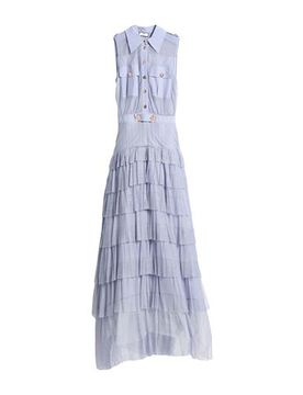 Maxi-Kleid Damen Lila 32,36,38 Damen