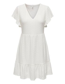 ONLY Vestido 'ONLSandra' blanco