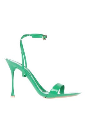 Sandalias Mujer Verde 38,39.5,40,41 Mujer