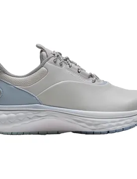 Golfschuhe Damen Quantum, Spikeless, grau/weiss/blau 37 - FootJoy - FashionsVida