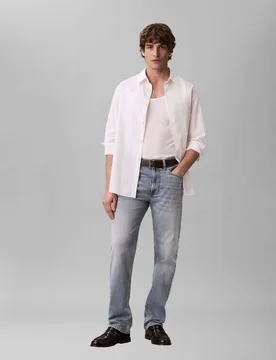 Jeans light wash in cotone elasticizzato - Calvin Klein - FashionsVida