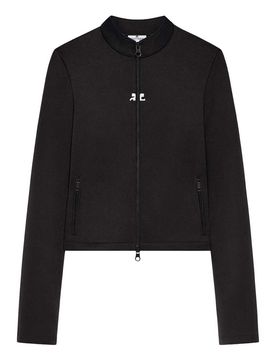 Courreges Giacca Crop Con Zip