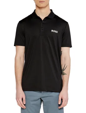 HUGO Polo PaddyTech Pro, schwarz l - BOSS - FashionsVida
