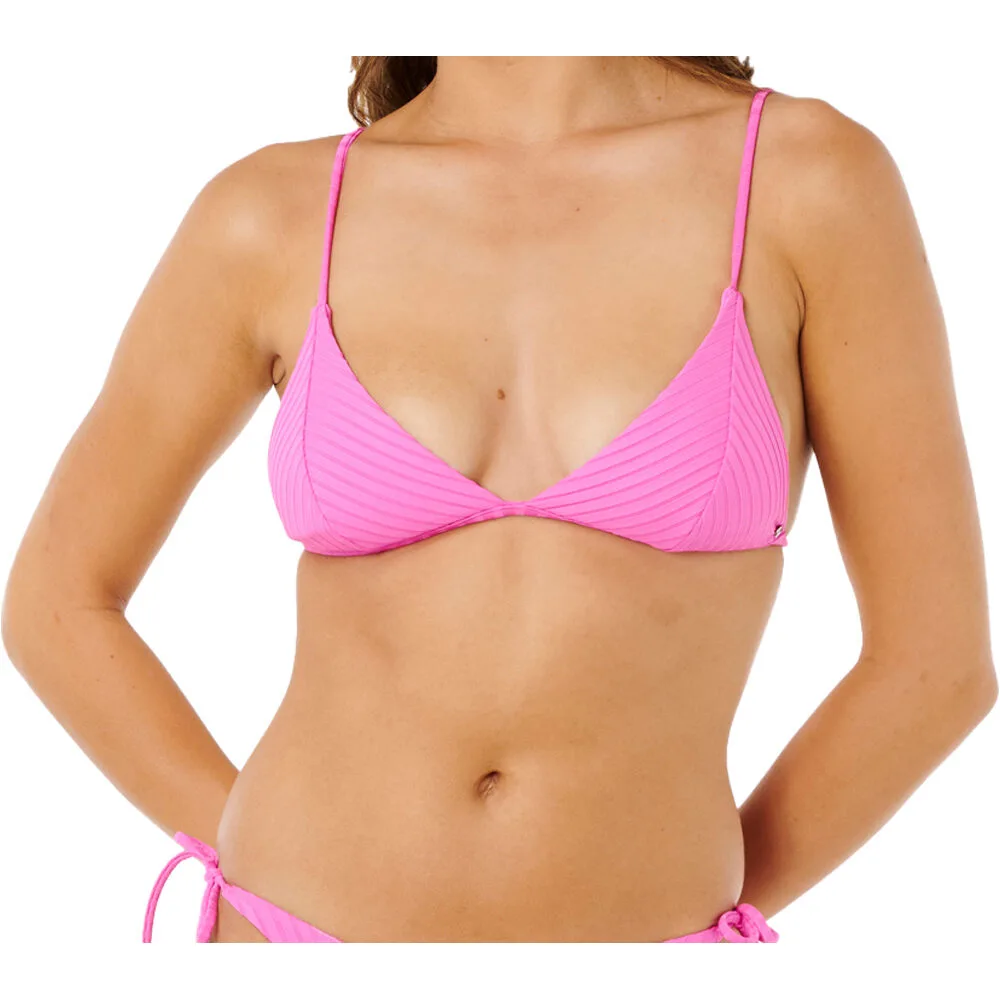 Premium surf banded fixed tri parte de arriba bikini Rosa (S) - Rip curl - FashionsVida