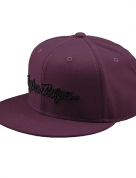 Troy Designs Cappellino Con Visiera Signature Flat Purple