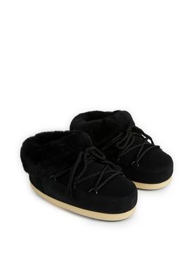 Moon Boot Mules à lacets en cuir
