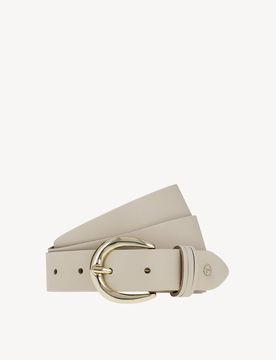 Cintura di pelle beige - 95