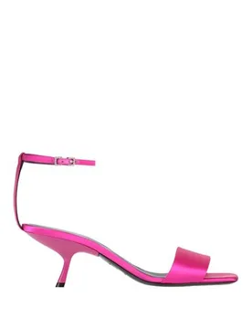 Sandale Damen Fuchsia 36,36.5,37,37.5,39,39.5 Damen - EVANGELIE SMYRNIOTAKI x SERGIO ROSSI - FashionsVida