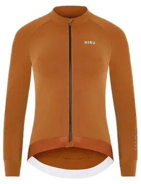 Maglia A Maniche Lunghe Advanced Light Brown
