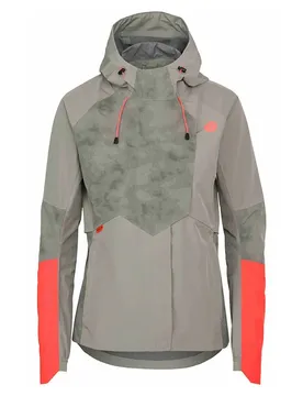 Giacca Tech Rain Commuter Hi Vis Red / Grey