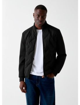 Para hombre. M6RL10WJ232 Chaqueta acolchada (XS), Casual, Nylon
