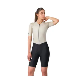 Tuta Da Gara A Maniche Corte Movement Silver / Black