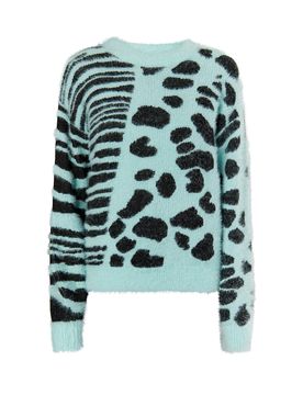 MYMO Jersey 'Biany' menta / negro