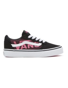 Sneakers da Skateboarding Nere e Fucsia Ward 36½