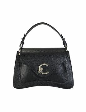 Bolso de cuero - Mini Bag C-ME negro