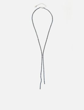 Collier long Vidri avec strass