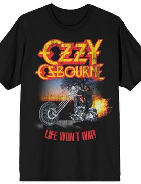 T-Shirt - Life Wont Wait - S bis 4XL - für Männer - Größe M - schwarz - Lizenziertes Merchandise! - Männer - male