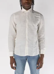 MARKUP CAMICIA LINO RIGATA