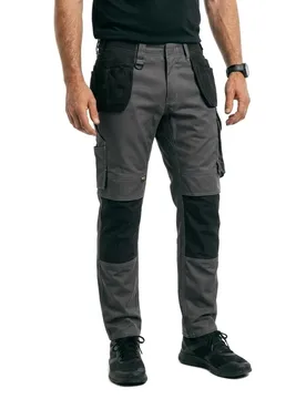 Pantalon De Travail Unique 14031 Hanging Pockets Big Dark Anthracite / Black 58 - MASCOT - FashionsVida