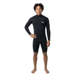 Shorty à Manches Longues Avec Fermeture éclair Devant Element 2/2 Mm Black M