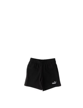 Puma Bermuda in cotone NERO 176