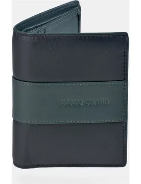 Cartera vertical hombre en piel - Pierre Cardin - FashionsVida