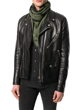 Swillot A Mens Scarf Winter Shawl Wrap Casual Gents Scarves Green Muffler Viscose - One Size - Diesel - FashionsVida
