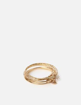 Lurdes Set aus starren Armbändern