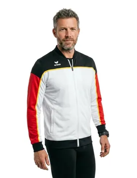 Sweat-shirt à Zip Change Presentation White / Black / Red M
