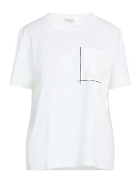 Camiseta Mujer Blanco M,XS Mujer - Brunello cucinelli - FashionsVida