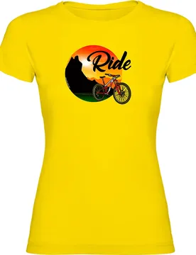 T-shirt à Manches Courtes Ride