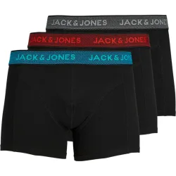 Jack & Jones - Pack de 3 bóxers de algodón