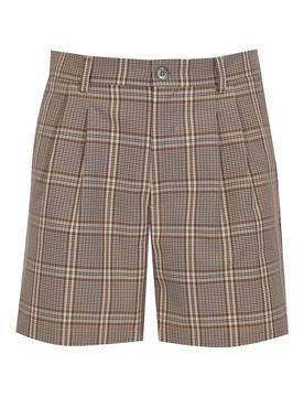 Amaranto Bermuda Con Fantasia Check