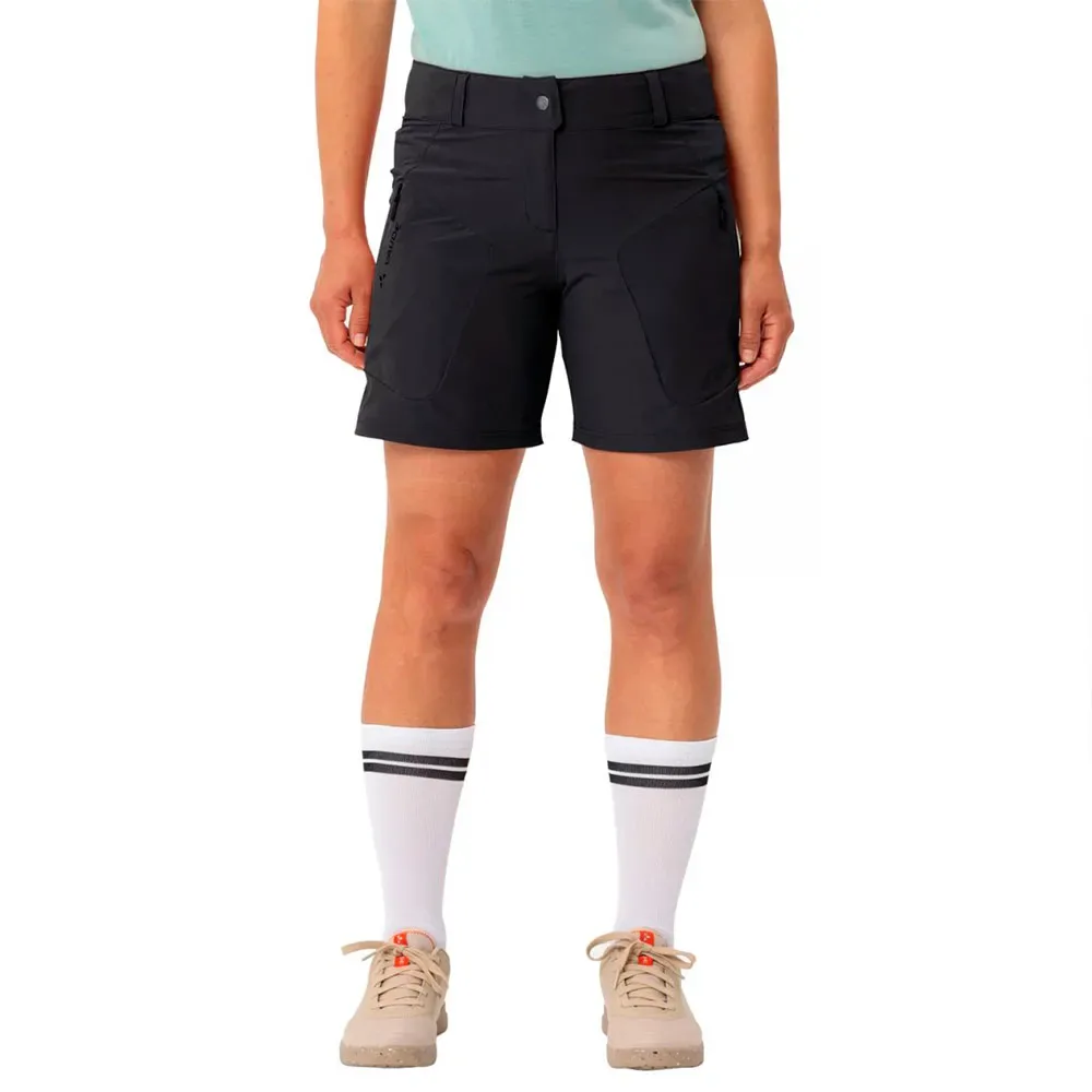 Pantaloni Corti Altissimo Black Uni - Vaude Bike - FashionsVida
