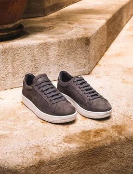 Zapatillas deportivas de piel para mujer | AMELIA