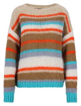 S/M PULLOVER KNIT STRIPES female